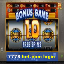 7778 bet.com login